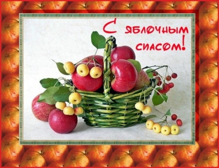 «Яблочный спас-яблочко припас»